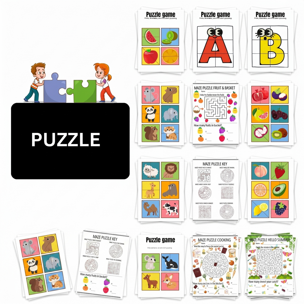 20,500+ Kids Educational Resources Bundle | Printable Worksheets, Homeschool Activities & PLR/MRR Rights