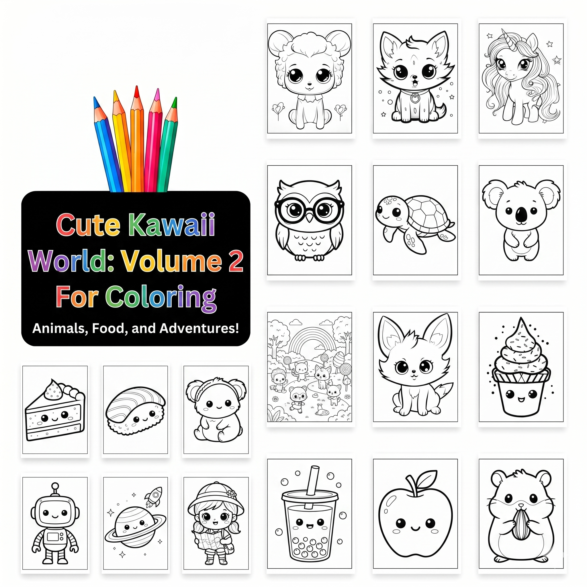 35,500+ Kids Learning Activities Bundle | Printable Worksheets, Coloring Pages & Homeschool Resources (PLR/MRR)