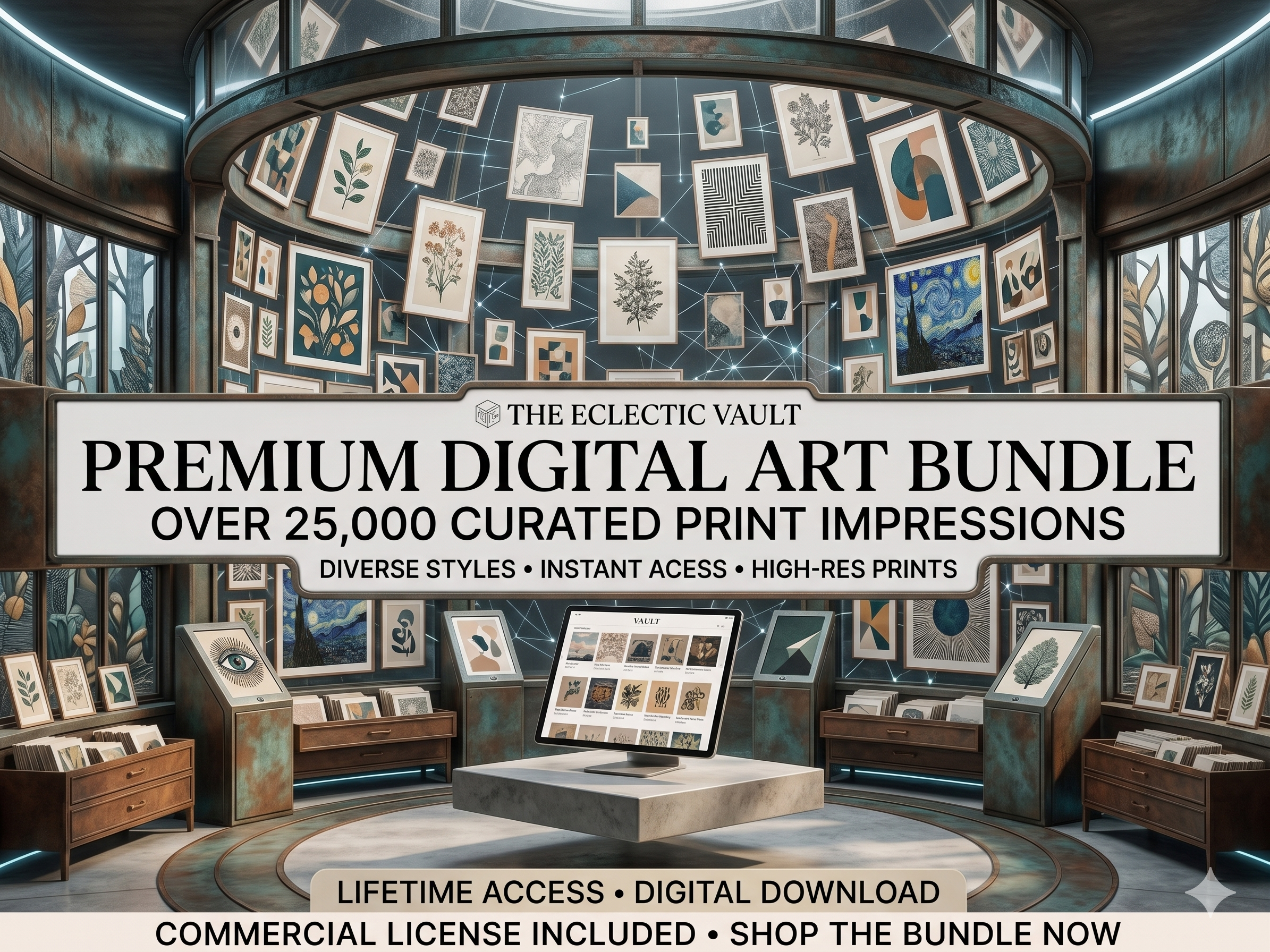 The Ultimate Mega Bundle: 25,000+ Diverse Printable Wall Art Designs